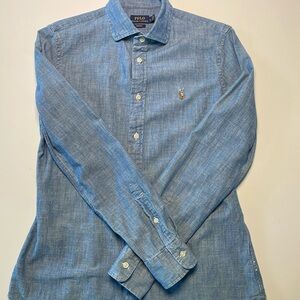 Women’s Polo Denim Shirt